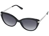 Okulary przeciwsłoneczne - Guess Damskie okulary przeciwsłoneczne 0, Shiny Black, 56 - miniaturka - grafika 1