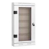 Szafki na klucze - B2B Partner Szafka na klucze, 50x, szara IAK-06-C41-CCC-X1 - miniaturka - grafika 1