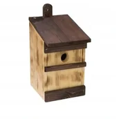 Śmietana - Budka Lęgowa TB04 14,5 x 26 x 31/35 cm - miniaturka - grafika 1