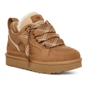 Sneakersy damskie - UGG Sneakersy damskie ocieplane na platformie W Lowmel Chestnut-37 - miniaturka - grafika 1