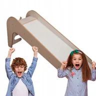 Place zabaw - Drewniana zjeżdżalnia domowa CERTYFIKOWANA - miniaturka - grafika 1