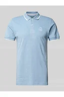 Koszulki męskie - Koszulka polo o kroju regular fit z prążkowanymi wykończeniami model NATE - Blend - miniaturka - grafika 1