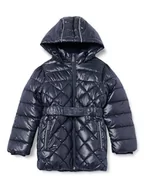 Kurtki i płaszcze dla dziewczynek - s.Oliver Dziewczęca kurtka outdoorowa, niebieski, 98 cm - miniaturka - grafika 1