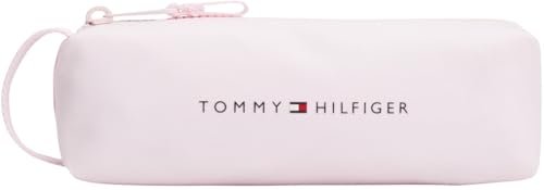 Tommy Hilfiger Unisex Kids TH ESSENTIAL Piórnik AU0AU01905 Inne małe akcesoria, różowy (jasnoróżowy), OS, Różowy (jasnoróżowy), Rozmiar uniwersalny
