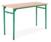 Meble do szkół i przedszkoli - Ławka stół szkolny dwuosobowy Żak różne rozmiary wysokości 130x50 - miniaturka - grafika 1
