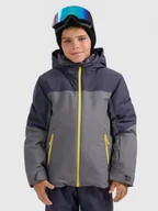 Kurtki i płaszcze dla chłopców - 4F Kurtka narciarska membrana 5000 chłopięca - szara 164 (13-14 lat) - miniaturka - grafika 1