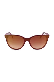 Okulary przeciwsłoneczne - Lacoste okulary przeciwsłoneczne damskie kolor czerwony - grafika 1