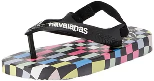 Havaianas Baby Check, Sandały Unisex Dziecko, White, 23 EU, Biały, 23 EU - Buty dla dziewczynek - miniaturka - grafika 1