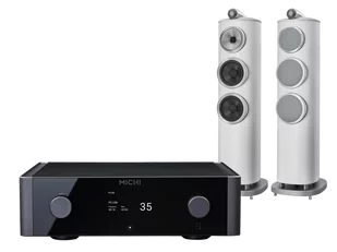 Rotel Michi X3 S2 (czarny) + 804 D4 (biały) - Zestawy stereo - miniaturka - grafika 1