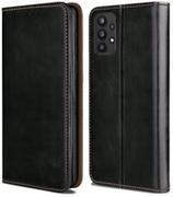 Etui i futerały do telefonów - ETUI SKÓRZANE CASE +SZKŁO do Samsung Galaxy A32 4G - miniaturka - grafika 1