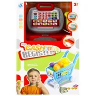 Zabawy w naśladowanie dorosłych - Kasa sklepowa z koszykiem Mega Creative - miniaturka - grafika 1