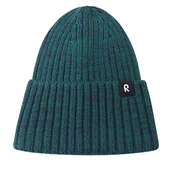 Czapki dla dzieci - Czapka Reima Villaisa 5300282B Zielony - miniaturka - grafika 1