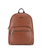 Plecaki - Gino Rossi Plecak GIN-K-018-CCC-06 Brązowy - miniaturka - grafika 1