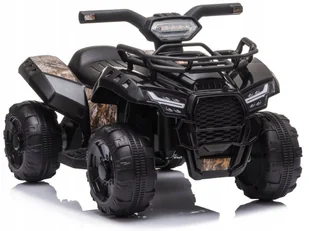Quad na Akumulator 1 Silnik 6V 45W Muzyka MP3 USB Czarny - Pojazdy elektryczne dla dzieci - miniaturka - grafika 1