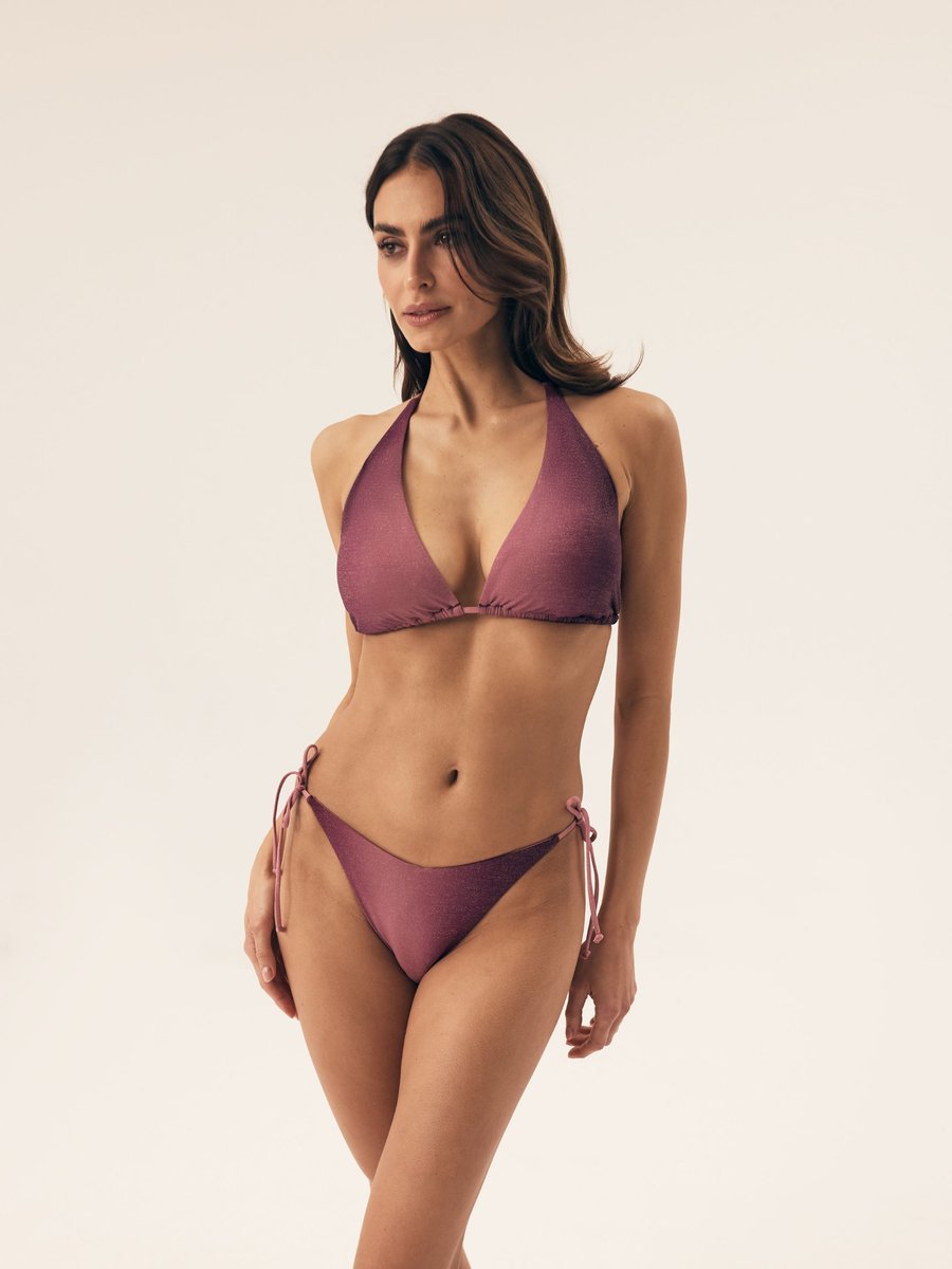 Dół od bikini Zenith Esotiq fiołkowo-różowy (mauve) L