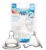 Smoczki do butelek - CANPOL SMOCZEK DO BUTELKI SZEROKI WOLNY 3m+ 2szt. - miniaturka - grafika 1