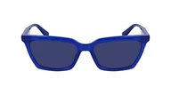 Okulary przeciwsłoneczne - Calvin Klein Okulary przeciwsłoneczne damskie, NIEBIESKI, Rozmiar uniwersalny - miniaturka - grafika 1