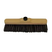 Miotły, szufle, mopy - Zamiatacz L-300 mm EKO, oprawa drewniana gwintowana włosie mieszane SINPO - miniaturka - grafika 1