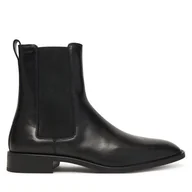 Botki męskie - Sztyblety Calvin Klein Slim Ess HM0HM01914 Czarny - miniaturka - grafika 1