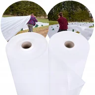 Agrowłókniny - AGROWŁÓKNINA BIAŁA jesienno/zimowa okryciowa otulina 100g/m2 z UV 1,6 x 45 m - miniaturka - grafika 1