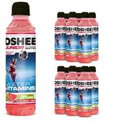 Soki i napoje niegazowane - 12x Junior by OSHEE Vitamin Water jabłko - arbuz 555 ml - miniaturka - grafika 1
