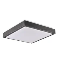 Lampy sufitowe - Kuchenny plafon Kazimierz 327314 Polux kwadrat czarny biały - miniaturka - grafika 1