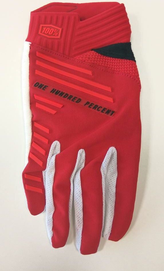 100% Rękawiczki 100% R-CORE Glove cherry roz. XL długość dłoni 200-209 mm NEW