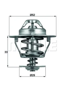 Termostat, płyn chłodzący Mahle TX 77 88D - Termostaty - miniaturka - grafika 1