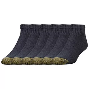 Gold Toe Skarpety męskie (6 sztuk), Czarny, X-Large - Skarpetki damskie - miniaturka - grafika 1