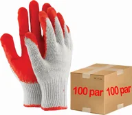 Rękawice robocze - Reis Rękawice robocze / Czerwone / Rozmiar: 9 - L / OX-UNIWAMP_C - 100 Par - miniaturka - grafika 1