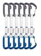 Sprzęt wspinaczkowy - Ekspresy wspinaczkowe Ocun Hawk QD Wire Bio-Dyn-Ring 15 mm 15 cm 6-pack - blue - miniaturka - grafika 1