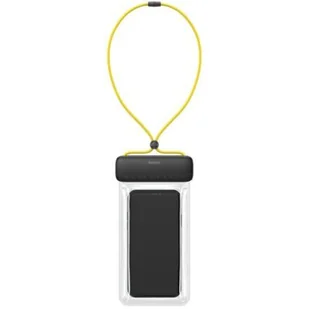 Baseus Etui wodoodporne wodoszczelne do telefonu 7,2 IPX8 Czarno-żółty ACFSD-DGY - Etui i futerały do telefonów - miniaturka - grafika 11