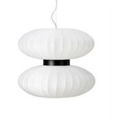 Lampy sufitowe - Markslojd lampa wisząca Daburu 2L 2xE27 biała 108113 - miniaturka - grafika 1