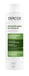 Vichy Dercos Szampon z łupieżem do skóry wrażliwej 200ml - Szampony do włosów - miniaturka - grafika 1