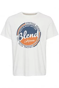 Blend Męski T-shirt T-shirt, 110602/Snow biały, XXL, 110602/Snow White, XXL - Koszulki męskie - miniaturka - grafika 1