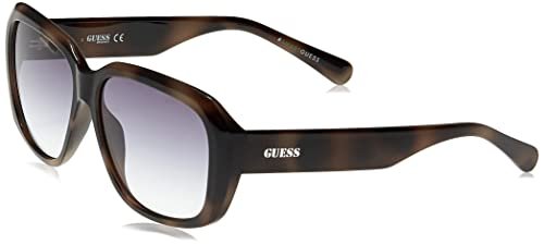 Guess Damskie okulary przeciwsłoneczne Gu8233, Blonde havana, 58