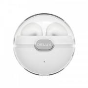 Słuchawki - Delux DT7 białe - miniaturka - grafika 1