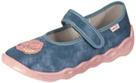 Kapcie damskie - Superfit Kapcie Bubble, niebieskie/wielokolorowe 8000, 28 EU - miniaturka - grafika 1