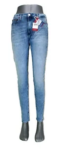 Jeansy Tommy Jeans Sylvia DW0DW08181 wyszczupl. rurki wysoki stan - W30/L30 - Tommy Hilfiger - Spodnie damskie Jeansy Tommy Jeans Sylvia DW0DW08181 wyszczupl. rurki wysoki stan - W30/L30 - Tommy Hilfiger - Spodnie damskie - miniaturka - grafika 1