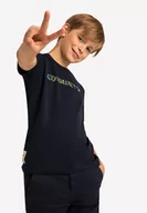 Koszulki dla chłopców - Bawełniana koszulka z nadrukiem T-CONNECT JUNIOR - Volcano - miniaturka - grafika 1