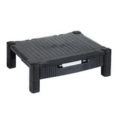 Podnóżki, podpórki, podkładki - Podstawa pod monitor z szufladą A4 Verotech 10001 - miniaturka - grafika 1