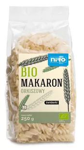 Niro (POLSKA) MAKARON ORKISZOWY ŚWIDERKI JASNE BIO 250G 00455 - Makaron - miniaturka - grafika 1