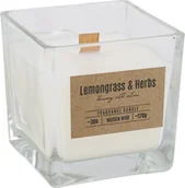 Świece - Świeca Zapachowa W Szkle Bispol 30H Trawa Cytrynowa - Zioła - miniaturka - grafika 1