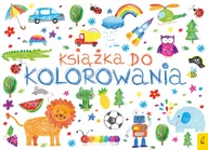 Kolorowanki, wyklejanki - Książka do kolorowania z Lwem Opracowanie zbiorowe - miniaturka - grafika 1
