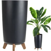 Donice - Doniczka GRACIA TUBUS SLIM - antracytowy DGTL200-S433 Prosperplast - miniaturka - grafika 1