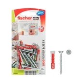 Kołki - Kołek uniwersalny DUOPOWER z wkrętem 6X30 S K NV - miniaturka - grafika 1