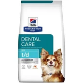 Sucha karma dla psów - Hills Prescription Diet T/D Mini Canine Dental Care 3 kg - miniaturka - grafika 1