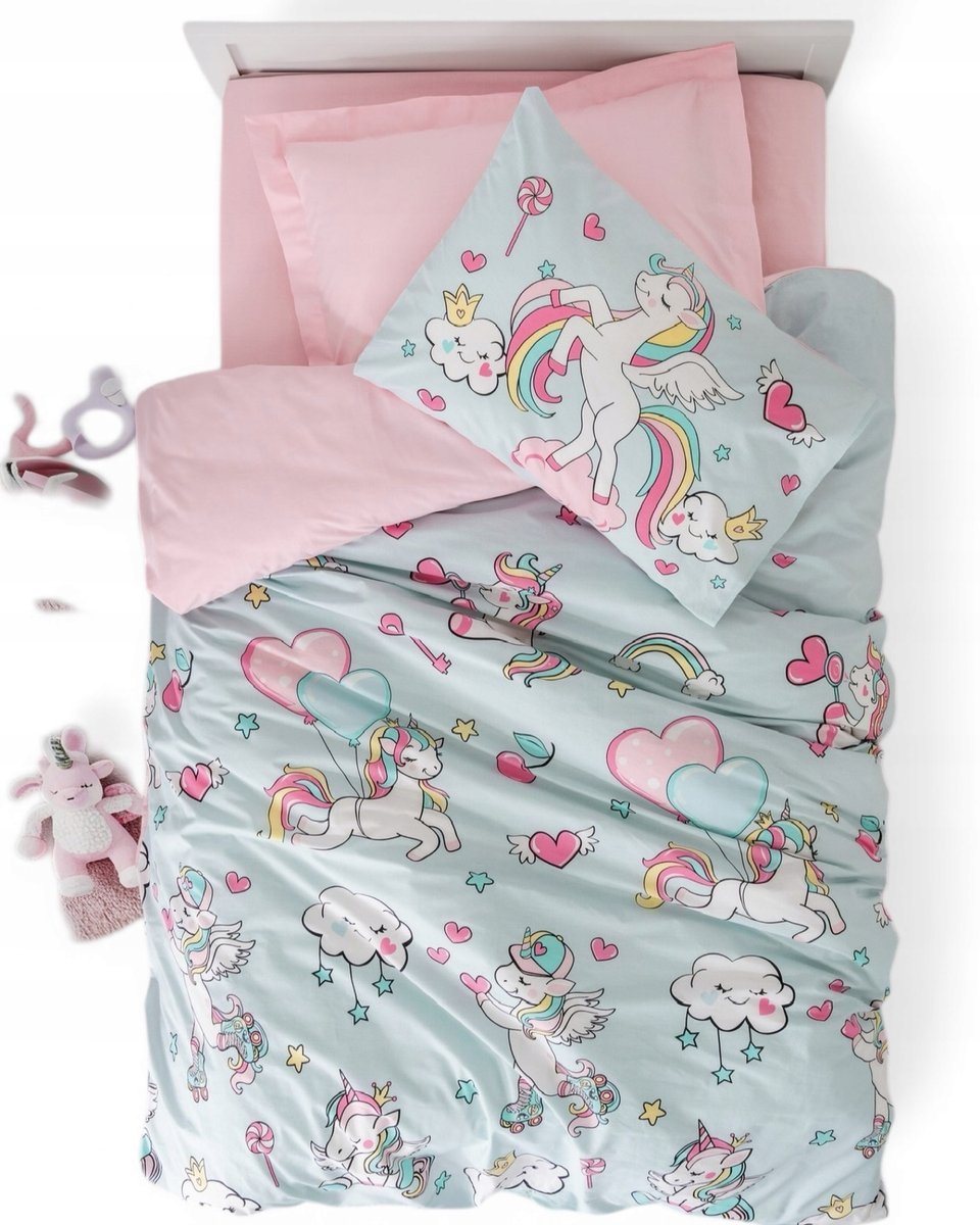 POŚCIEL DZIECIĘCA 100% BAWEŁNA RANFORCE 160x220 COTTON BOX