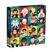 Puzzle - Mudpuppy Puzzle rodzinne Wybitni naukowcy 500 elementów 8+ MP56726 - miniaturka - grafika 1