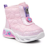 Śniegowce damskie - Skechers Śniegowce Heart Hugger 302666N/PKMT Pink/Multi - miniaturka - grafika 1